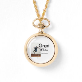 lägg till namn datumårstext QR studenten gratulera Armbandsur