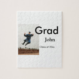 lägg till namn datumårstext QR studenten gratulera Pussel