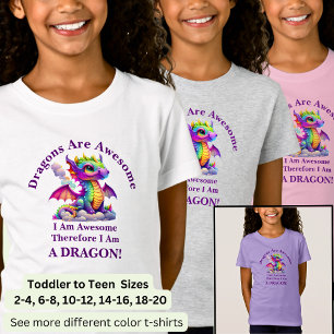 Lägg till Namn, dra är Fantastisk, jag är en drake T Shirt