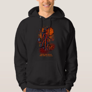 Lägg till Namn eller din text - Lejont Astronaut S Hoodie