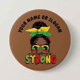 Lägg till Namn eller text, min historia är stark d Knapp