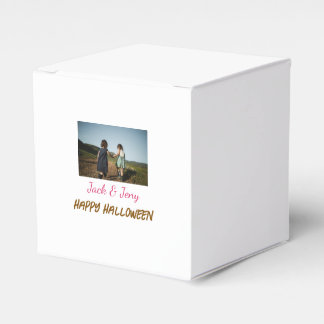 lägg till namn foto text Halloween barn flicka poj Presentaskar