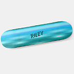 Lägg till Namn Initialer, ljusblå blåsken Metall,  Mini Skateboard Bräda 18,5 Cm<br><div class="desc">Lägg till vilken namn eller initialer som helst i den här underbara designen - Se min butik för många fler skateboard-utformningar och Skateboard T-Shirts,  Hoodies,  Backpacket,  Blankets med mera.</div>