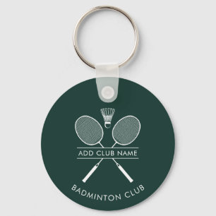 Lägg till Namn-parenteser för Badminton-Klubben, G Nyckelring
