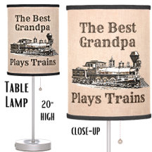 Lägg till Namn Plays Steam Tåg Grandpa Grandfather