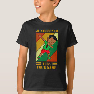 Lägg till Namn Redigera text Junetelfte Kid Dabbin T Shirt