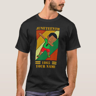 Lägg till Namn Redigera text Junetelfte Kid Dabbin T Shirt