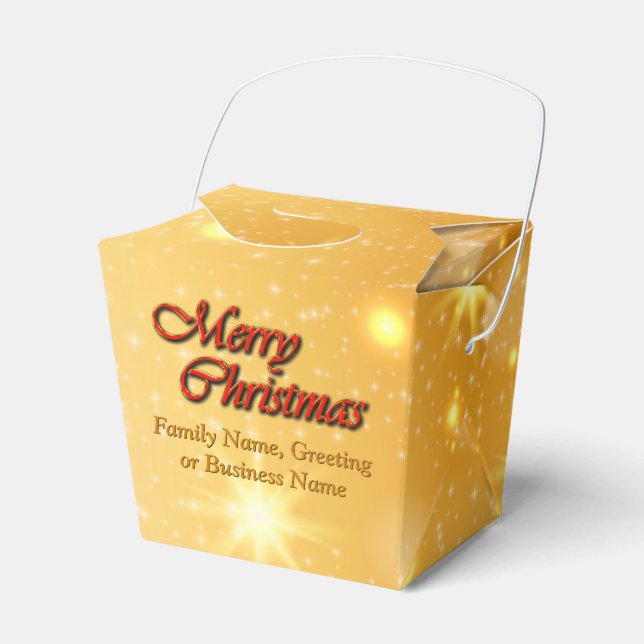 Lägg till Namn Redigera textmatchande jul Presentaskar (Framsidan Sidan)