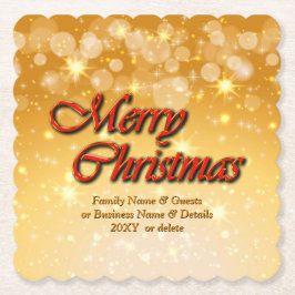 Lägg till Namn Redigera textmatchande jul Underlägg Papper