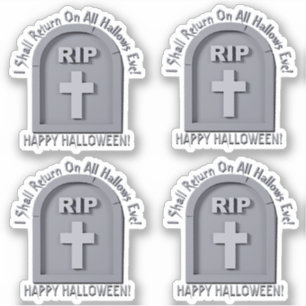 Lägg till Namn, RIP 3D Gravestone ska returnera Gr Klistermärken