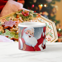 Lägg till Namn Santa med Leksak Classic SMALL Kopp