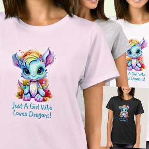 Lägg till Namn-text - Bara en flicka som Kärlek dr T Shirt