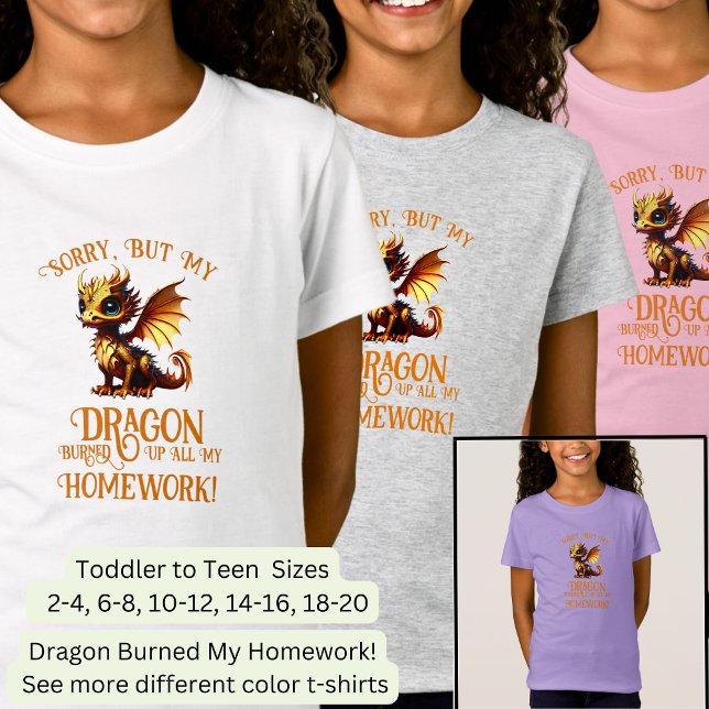 Lägg till Namn-text - Dragon Brände upp min hemläx T Shirt (Skapare uppladdad)