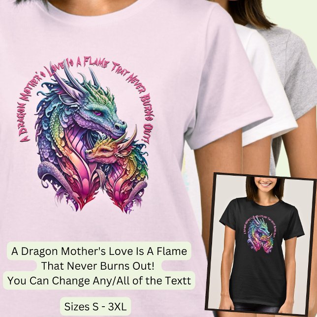 Lägg till Namn-text, Mor & Baby-dryck T Shirt (Skapare uppladdad)