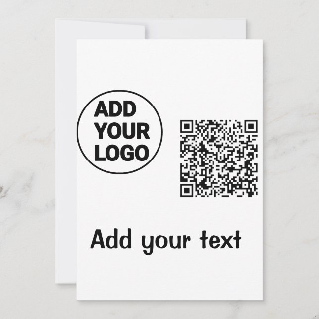 Lägg till namn-textbilden för logotyp med färg inbjudningar (Framsida)