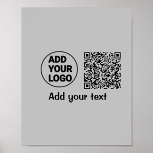 Lägg till namn-textbilden för logotyp med färg poster