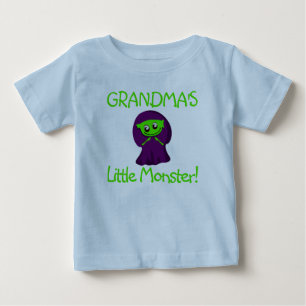 Lägg till Namn /Title, farmor, farmors lilla monst T Shirt