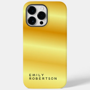 Lägg till Namn Trendig Modern minimalistisk Guld F