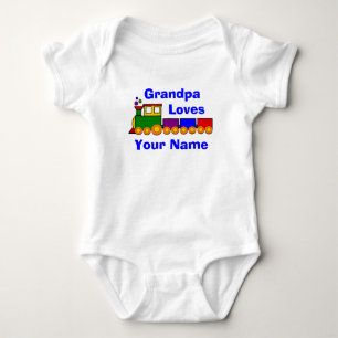 Lägg till Namnbyte Farfar Ord, Älskar Baby Leksaks T Shirt