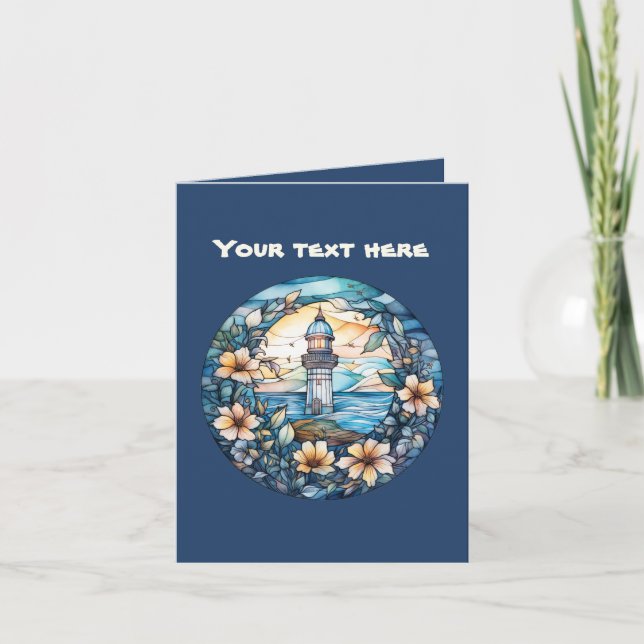 Lägg till nedfläckad i ljusglaset för rutor kort (Framsida)