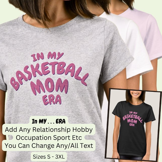 Lägg till Ord I MIN Anpassningsbar Sport BASKETBAL T Shirt (Skapare uppladdad)