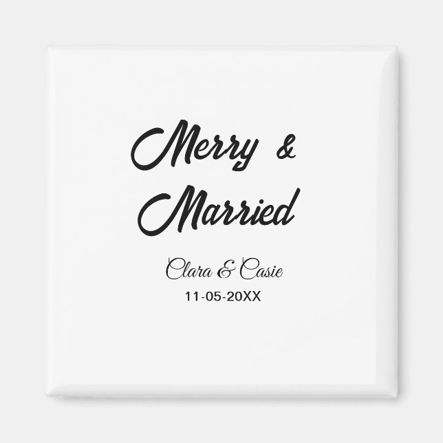 Lägg till par Namn-semesterChr Magnet (Framsidan)