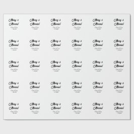 Lägg till par Namn-semesterChr Presentpapper