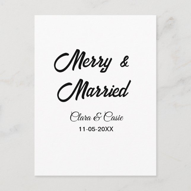 Lägg till par Namn-semesterChr Vykort (Framsida)