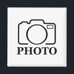 Lägg till Personlig Foto Bröllop Modern Cute Elega Magnet<br><div class="desc">Du kan anpassa den med foto,  logotyp eller text. Du kan ställe dem som du vill på anpassningssidan. Modern,  unik,  enkel eller personlig,  det är ditt val.</div>