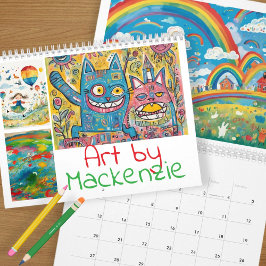 Lägg till Personligen Childrens Art Kalender