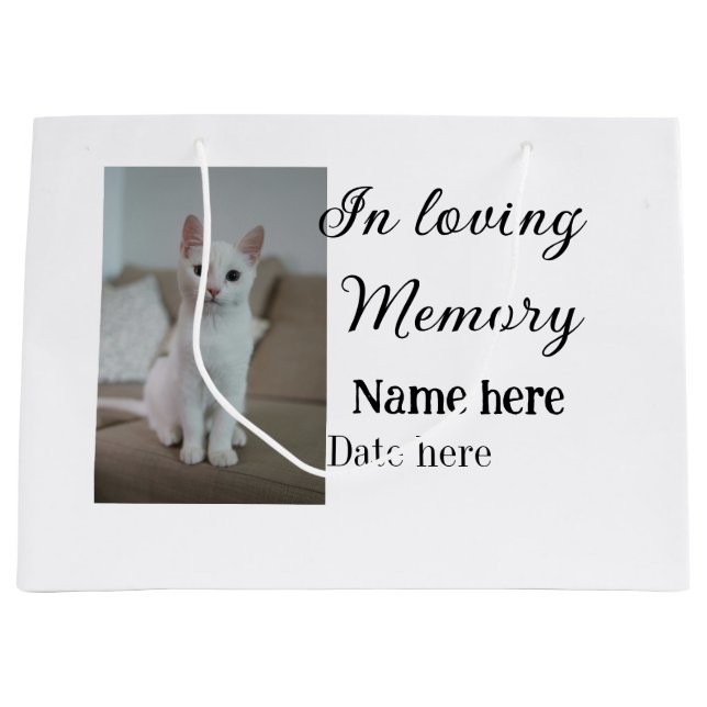 Lägg till pet namn i minnesminnet (Framsidan)