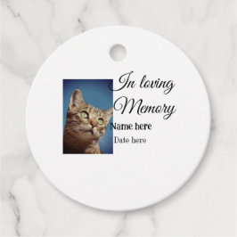 Lägg till pet namn i minnesminnet gåvor etiketter