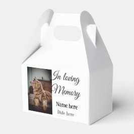 Lägg till pet namn i minnesminnet presentaskar