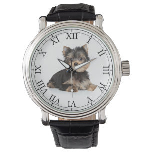 Lägg till Pets fotoljud i Hund Bild Armbandsur
