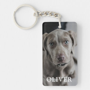 Lägg till Pets Photo Anpassningsbar-Nyckelring Nyckelring