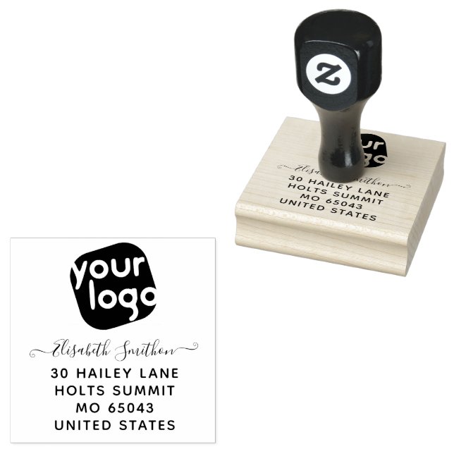 Lägg till Professionellen Enkel Elegant för Logoty Stämpel (Stämplad)