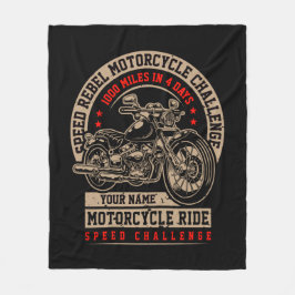 Lägg till Resa för ändring av Namn-texthastighet Fleecefilt