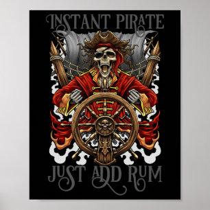Lägg till Rum Halloween-kryssningPirat i Pirat ome Poster