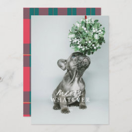 Lägg till Spelar ingen roll Fånig Pet Photo Helgda Inbjudningar