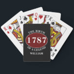 Lägg till svart Namn och årsjubileum Casinokort<br><div class="desc">Gör nästa spelkväll till en personlig med anpassningsbarnas spelkort! Varje kort har en svart och röd utformning och har en namn och ett datum på personligen. Perfekt för födelsedagskalkyl eller årsdag presenter, dessa kort är perfektens sätt att framkalla nostalgi oavsett hur långt ifrån man är. Få redot att ha en...</div>