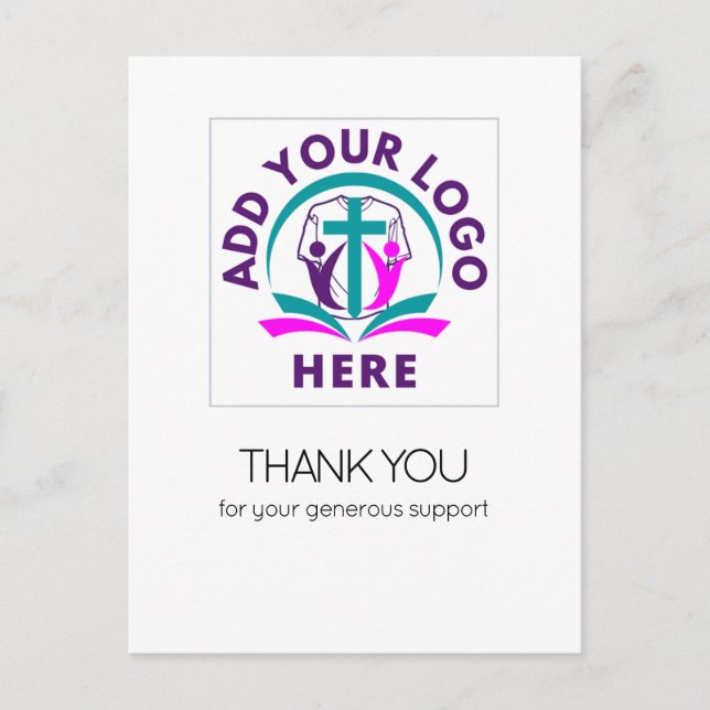 LÄGG TILL Tacken LOGOTYP Vykort (Framsida)