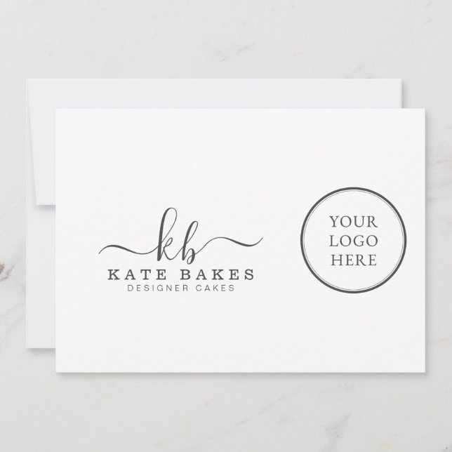 Lägg till Telefonkortet Minimalistiskt enkelt för  Julkort (Framsida)