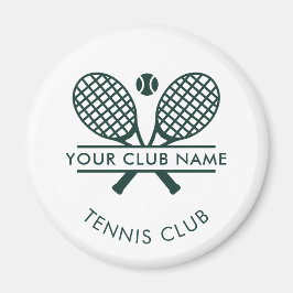 Lägg till Tennis Klubb Namn Team Players Anpassnin Magnet