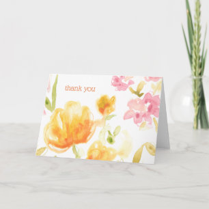 Lägg till text BLOMMIGT SÅNG I Tack Kort