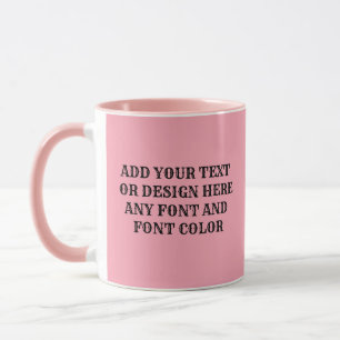 Lägg till text mugg