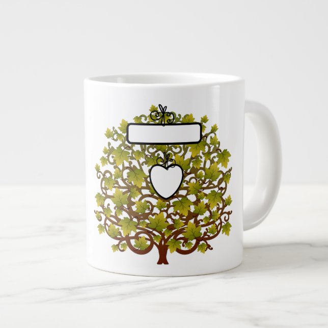 Lägg till text och Bilder - Jumbo Mugg (Framsida höger)