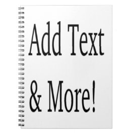 Lägg till text och mer! Anpassa din egen Personlig Anteckningsbok