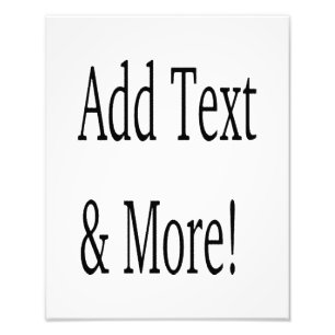 Lägg till text och mer! Anpassa din egen Personlig Fototryck