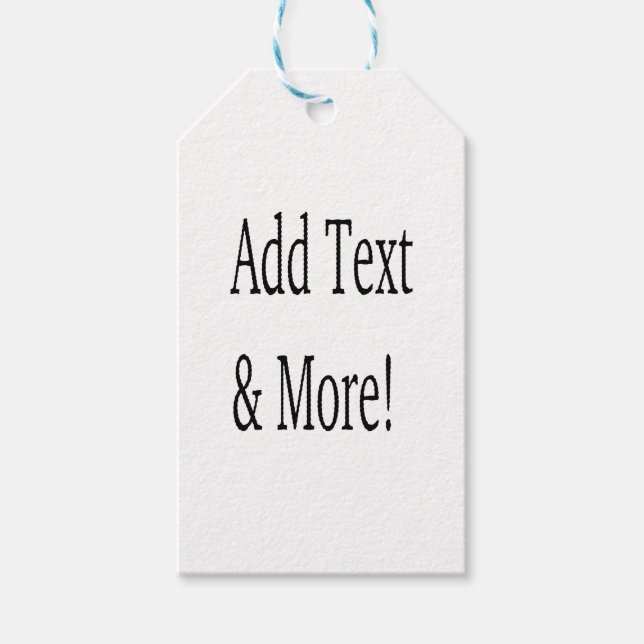 Lägg till text och mer! Anpassa din egen Personlig Presentetikett (Framsidan)