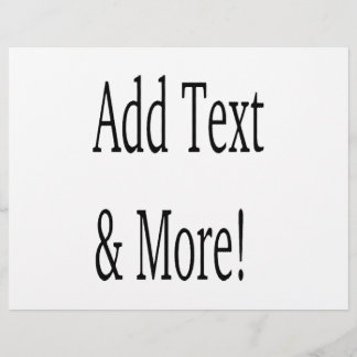 Lägg till text och mer! Anpassa din egen Personlig Reklamblad
